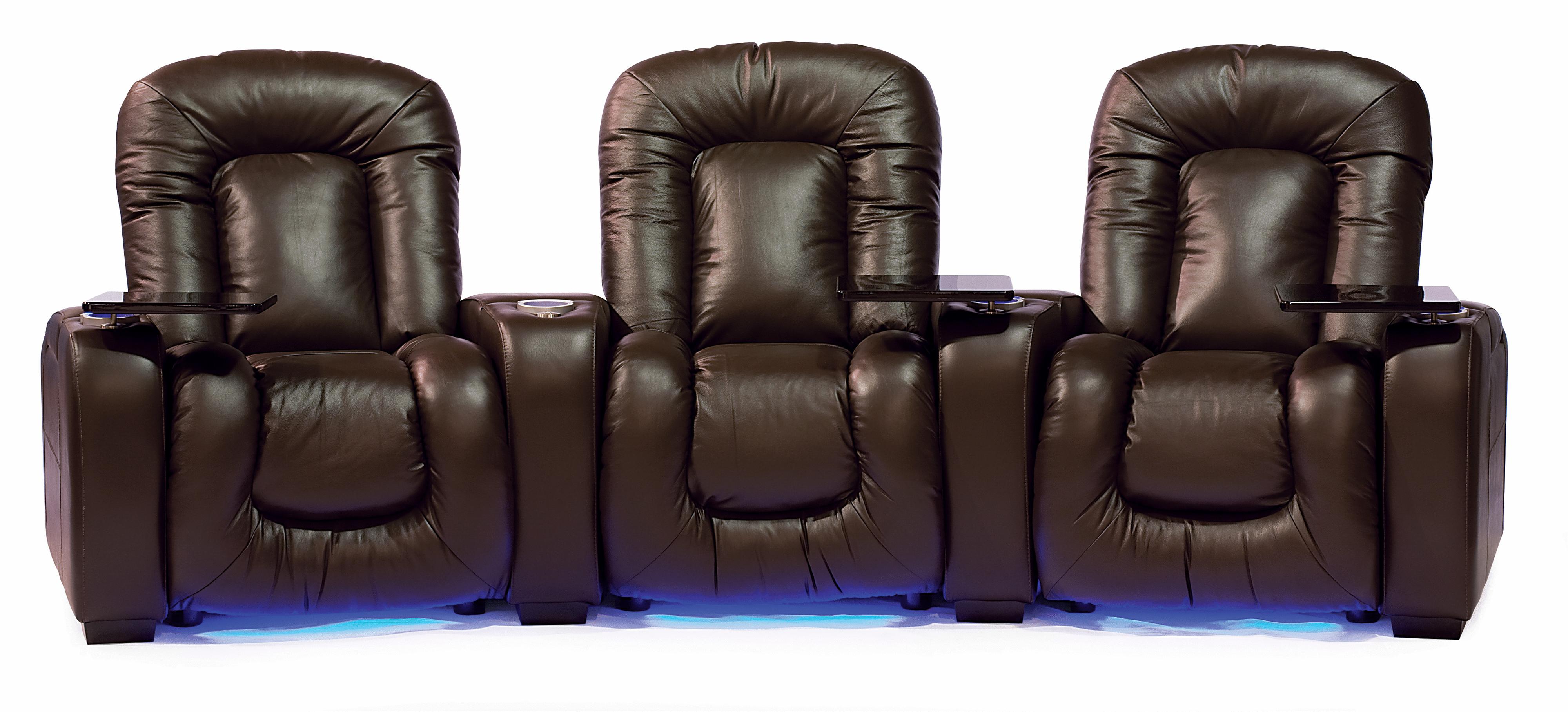 Palliser Mendoza 41404 Reclining Home Theater Seating W/Cup Holders